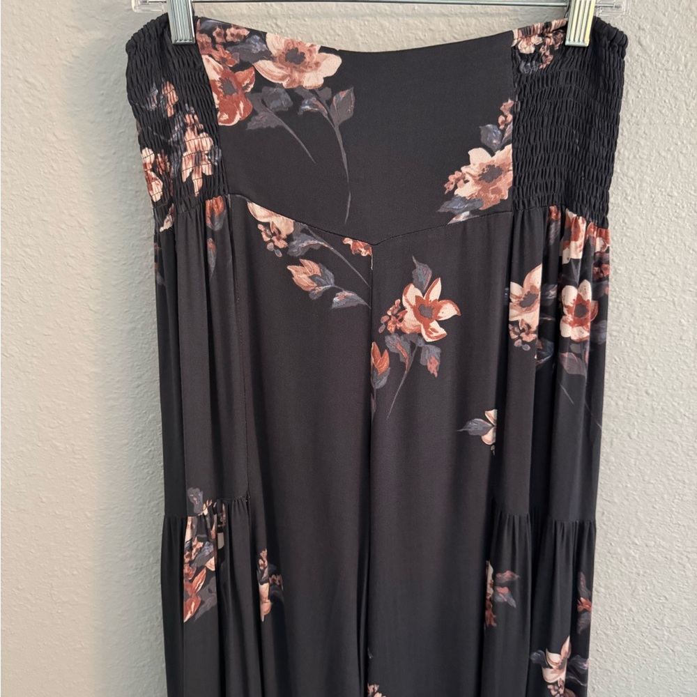 Olivaceous Wide Leg Floral Palazzo Pants size Large - Picture 2 of 12